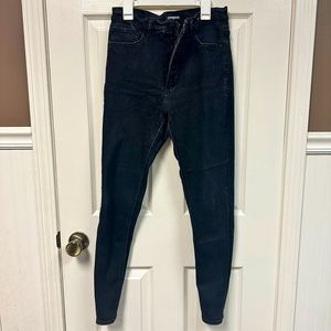 Express black jeans